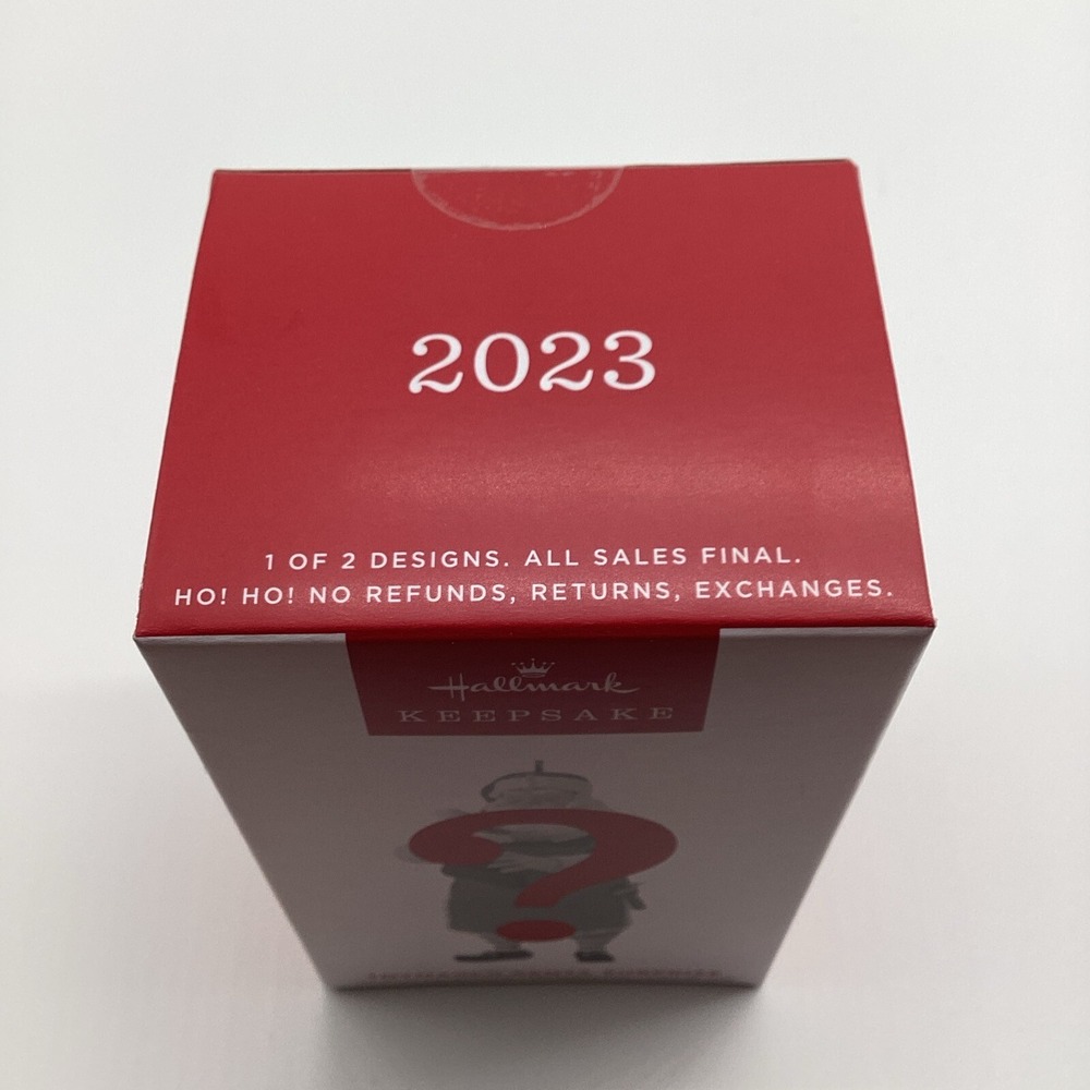 Hallmark Keepsake 2023 Toymaker Santa Surprise Mystery Ornament QGO2967 NIB - Picture 2 of 6